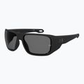 Occhiali da sole Under Armour Attack MD S3 nero opaco/grigio polarizzati oleofobici da uomo 2