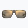 Occhiali da sole Under Armour Attack MD S3 Uomo brwn metlzed/gold mirror oleophobic 3