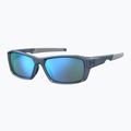 Occhiali da sole da uomo multistrato Under Armour Fanatical S3 grigio/blu 2