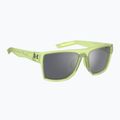 Occhiali da sole da uomo Under Armour Launch 2/G S3 in cristallo verde/specchio d'argento