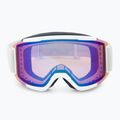 Smith Squad white vapor/chromapop pro photochromic blue mirror occhiali da sci 3