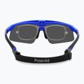 Occhiali da sole Polaroid PLD 7056/CI/S blu opaco/specchio blu polarizzati da uomo 4