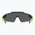 Occhiali da sole per bambini Under Armour Levelup Jr S3 modello nero bianco verde multistrato 4