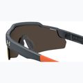 Occhiali da sole per bambini Under Armour Levelup Jr S3 grigio metallizzato/oro specchiato 6