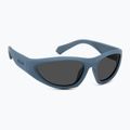Occhiali da sole polarizzati Polaroid PLD 2165/S blu/grigio opaco