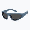 Occhiali da sole polarizzati Polaroid PLD 2165/S blu/grigio opaco 2