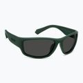 Occhiali da sole Polaroid PLD 2166/S verde opaco/grigio polarizzato da uomo