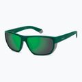 Polaroid PLD 7057/S occhiali da sole da uomo polarizzati con specchio opaco verde acqua/grigio 2
