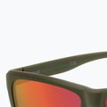 Occhiali da sole Polaroid PLD 2164/S verde militare/rosso multistrato polarizzati da uomo 7