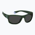 Occhiali da sole Polaroid PLD 8064/S verde/grigio polarizzati per bambini