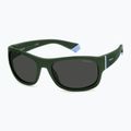 Occhiali da sole Polaroid PLD 8064/S verde/grigio polarizzati per bambini 2