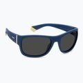 Occhiali da sole Polaroid PLD 8064/S blu/grigio polarizzati per bambini
