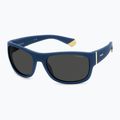 Occhiali da sole Polaroid PLD 8064/S blu/grigio polarizzati per bambini 2