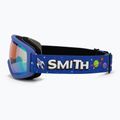 Maschera da sci Smith Snowday Jr supernova rockets/blue sensor mirror 4