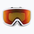 Maschera da sci Smith Transfer white/red sol-x mirror 2