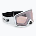 Maschera da sci Smith Tribute white/ignitor mirror