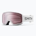 Maschera da sci Smith Tribute white/ignitor mirror
