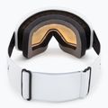 Maschera da sci Smith Tribute white/red sol-x mirror 3