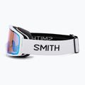 Maschera da sci Smith Tribute white/blue sensor mirror 4