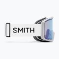 Maschera da sci Smith Tribute white/blue sensor mirror 4