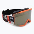 Maschera da sci  Smith Squad cinder chop up/chrp sun black gold mirror/clear 2
