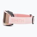 Maschere da sci Smith Squad carnation/chrp everyday rose gold mirror/clear 5