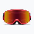 Maschera da sci junior Smith Daredevil Jr patrol mixed signals/red sol-x mirror 6
