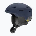 Casco da sci Smith Descend Mips matte royal navy/wolf gray