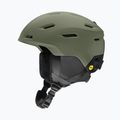 Casco da sci Smith Descend MIPS matte fatigue green/black