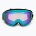 Maschera da sci per bambini Smith Daredevil Jr jade formations/blue sensor mirror 2