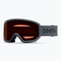 Maschera da sci Smith Transfer S2 slate/rc36 rose copper antifog