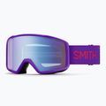 Maschera da sci Smith Tribute S1 fresh purple/blue sensor mirror antifog