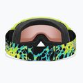 Maschera da sci per bambini Smith Daredevil S3 electric lime slime/green solx mirror antifog 4