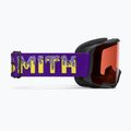 Maschera da sci per bambini Smith Daredevil S1 black donuts/blue sensor mirror antifog 2
