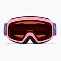 Maschera da sci per bambini Smith Rascal Jr S2 bright pink lofi butterfly/rose copper antifog 3