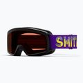 Maschera da sci per bambini Smith Rascal Jr S2 black donuts/rc36 rose copper antifog