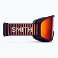 Maschera da sci per bambini Smith Reason OTG S3 deep plum gradient/red solx mirror antifog 3