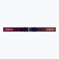 Maschera da sci per bambini Smith Reason OTG S3 deep plum gradient/red solx mirror antifog 4