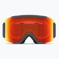 Maschera da sci Smith Squad S2 slate/chromapop everyday red mirror 2