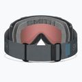 Maschera da sci Smith Squad S2 slate/chromapop everyday red mirror 3