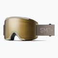 Maschera da sci Smith Squad S3 chalk/chromapop sun black gold mirror