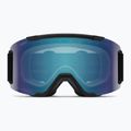Maschera da sci Smith Squad S2 black/chromapop everyday blue mirror 2