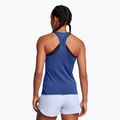 Canotta Under Armour HeatGear Armour Racer tech blu/bianco da donna per l'allenamento 2