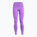 Under Armour Campus Graphic - leggings da allenamento da donna - viola salato/nero 5