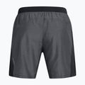 Pantaloncini da corsa Under Armour Launch 7" Heather nero/nero/riflettente da uomo 7