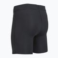 Leggings da corsa da uomo Under Armour Launch Half Tights black/black/metallic silver 4