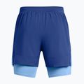 Pantaloncini da corsa Under Armour Launch 5" da uomo 2in1 blu tech/blu orizzonte/riflettente 2