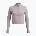 Under Armour Launch Elite Half Zip donna, manica lunga da running grigio tetra/riflettente 3