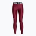 Leggings Under Armour HeatGear cardinale/bianco da donna 4