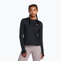 Under Armour Pro nero/riflettente, manica lunga da corsa per donna